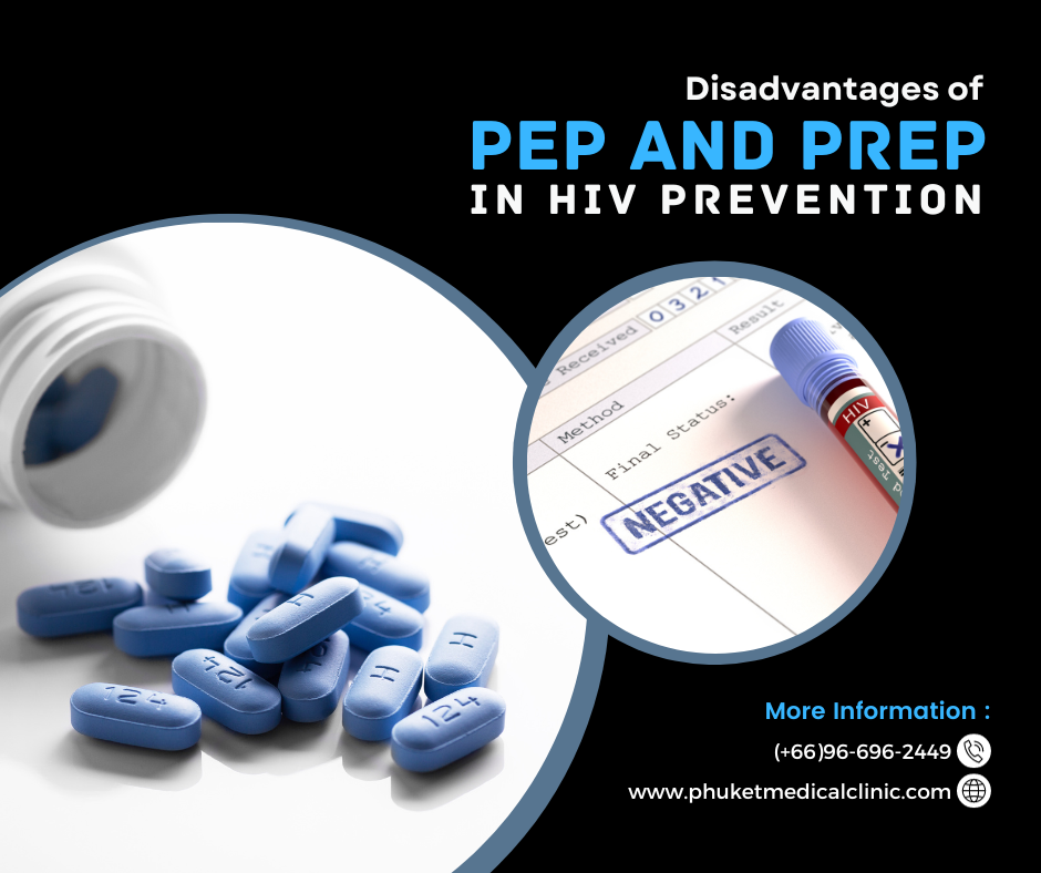 Disadvantages of PEP and PrEP in HIV Prevention