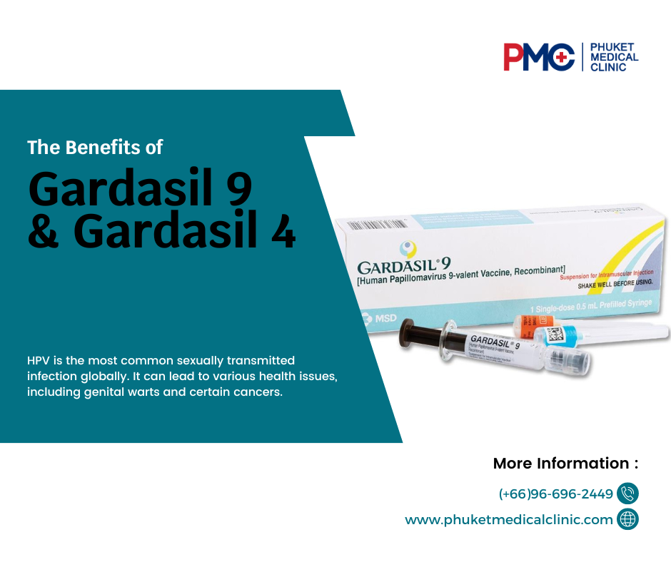 The Benefits of Gardasil 9 and Gardasil 4 to protect against HPV