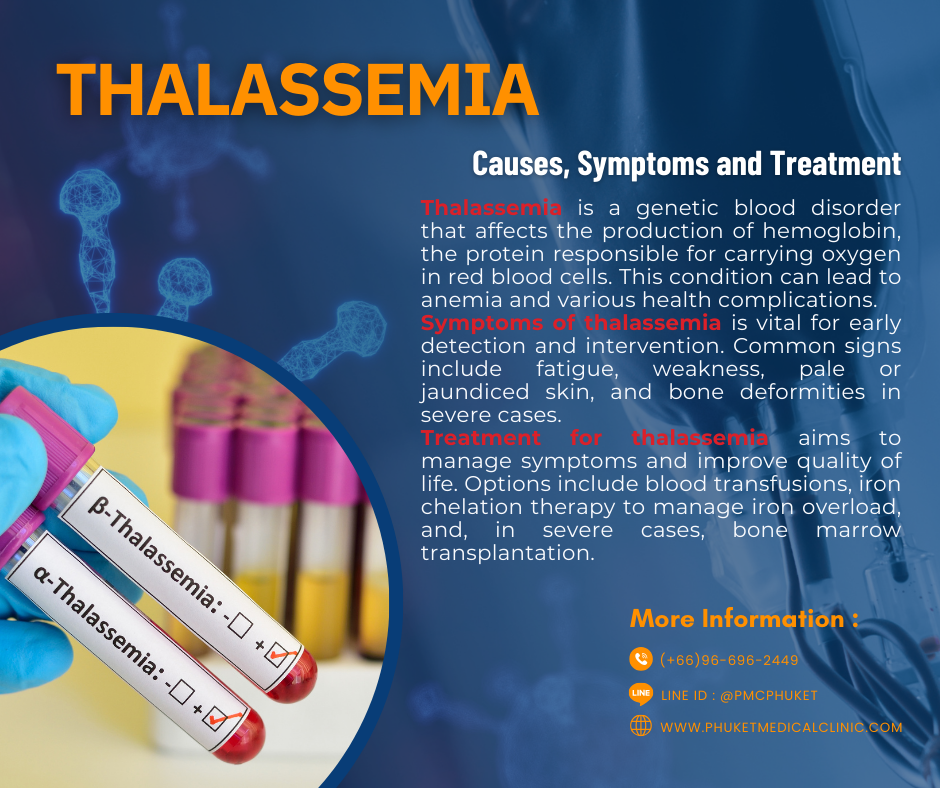 Thalassemia Causes, Symptoms and Treatment