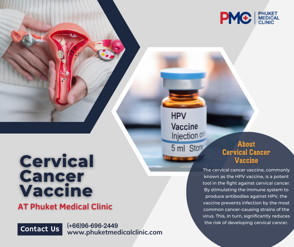 Get Cervical Cancer Vaccine at Phuket Medical Clinic